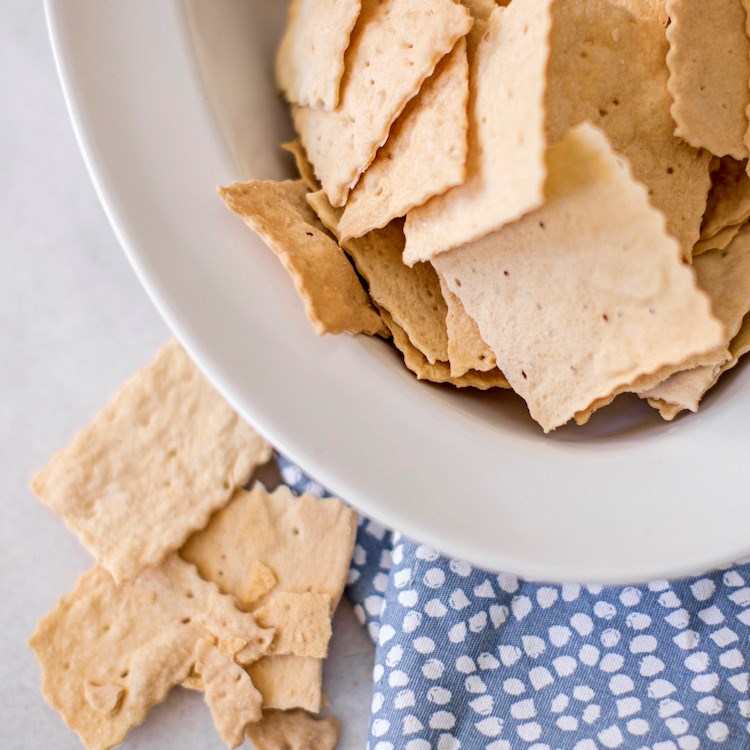 Picture of sea salt crackers